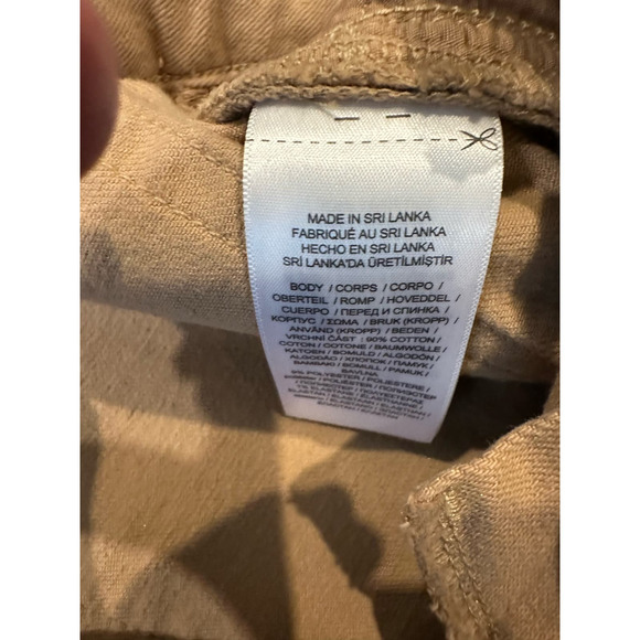 Lauren by Ralph Lauren High Rise Comfort Straight Jeans Belle Wash Metallic Gold - Picture 6 of 10